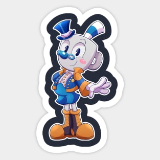 Steampunk Mugman | Cuphead | Livdaneix Sticker